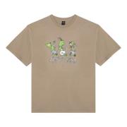 Brain Dead Kortärmad rund hals T-shirt Beige, Herr