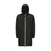 K-Way Eiffel Warm Regnjacka Black, Unisex