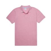 Brooks Brothers Slim-fit korta ärmar Pique Polo Skjorta Pink, Herr