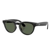 Ray-Ban Smart Glasses Meta Headliner Unisex Black, Unisex