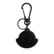 Moncler Nyckelring med logotyp Black, Herr