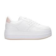 Hogan Läder Sneakers med Memory Foam Innersula White, Dam