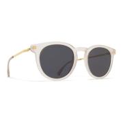 Mykita Lahti Solglasögon i Champagne Färg Yellow, Unisex