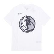 Nike Dallas Mavericks Logo Tee White, Herr