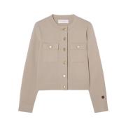 Busnel Allie Cardigan Sand Beige, Dam