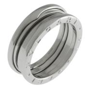 Bvlgari Vintage Pre-owned Vitt guld ringar Gray, Dam