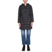 Woolrich Lätt Dunjacka - Stor Black, Dam