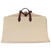 Hermès Vintage Pre-owned Canvas resvskor Beige, Dam