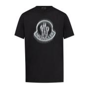 Moncler T-shirt med logotyp Black, Herr