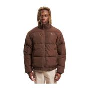 Karl Kani Bomull Puffer och Parka Jackor Brown, Herr