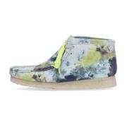 Clarks Turkos Tie Dye Wallabee Boot Multicolor, Herr