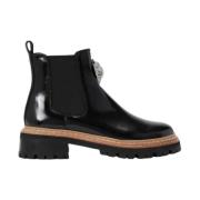 Kurt Geiger Snygga Ankelboots Black, Dam