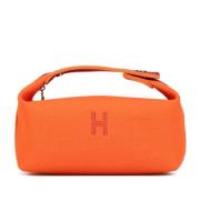 Hermès Vintage Pre-owned Canvas necessrer Orange, Dam