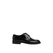 Dsquared2 Läder Derby Klädsel Skor Black, Herr