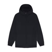 Lyle & Scott Softshell Parka Polyester Tonal Fleece Black, Herr