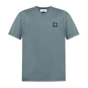 Stone Island V-ringad T-shirt Gray, Herr