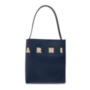 Marni shopper typ väska Blue, Dam