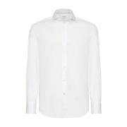 Brunello Cucinelli Herrfickskjorta White, Herr