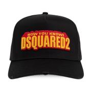 Dsquared2 Baseball Cap Black, Herr