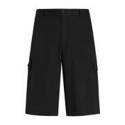 Dolce & Gabbana Svarta Shorts för Män Black, Herr