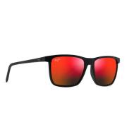 Maui Jim Polariserade solglasögon One Way speglad Black, Unisex