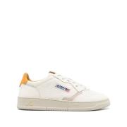 Autry Medalist Low Läder Sneakers White, Herr