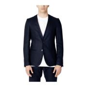 Antony Morato Sommar Linneblandning Herrkavaj Blue, Herr