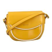 Marni Stilren Crossbody-väska för Vardagsbruk Yellow, Dam