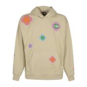 The North Face Beige Sweater Låt oss blomstra tillsammans Beige, Herr