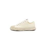 Mihara Yasuhiro Canvas Sneakers med Gummisula White, Herr