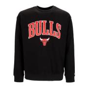 New Era Chicago Bulls Lätt Crewneck Sweatshirt Black, Herr