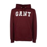 Gant Stiliga Sweatshirts för Män och Kvinnor Red, Herr