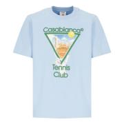 Casablanca Metaphysical Tennis Icon T-shirt och Polo Blue, Herr