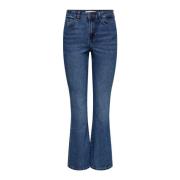 Jacqueline de Yong Slim Fit Jeans Blue, Dam