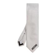 Moschino Sidenslips med logotyp Gray, Herr