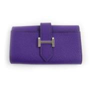 Hermès Vintage Pre-owned Laeder nyckelhllare Purple, Dam