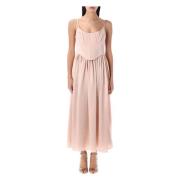 Zimmermann Corset Midi Klänning Petal Pink, Dam