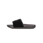 Nike Sammet Band Slide Tofflor Svart Black, Dam