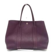 Hermès Vintage Pre-owned Laeder handvskor Purple, Dam