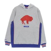 Mitchell & Ness Buffalo Bills Hoodie NFL Heavyweight Fleece Multicolor...