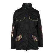 Mason's Stilig Parka med Bomullsblandning Black, Dam