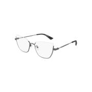 Alexander McQueen Stiliga solglasögon med modell Mq0229O Black, Herr