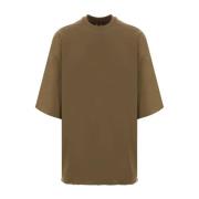 Rick Owens Oversized bomulls-T-shirt Green, Herr