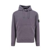 Stone Island Ekologisk bomull huva tröja Gray, Herr