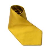 Dolce & Gabbana Senap Sidenslips Yellow, Herr