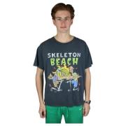 Gallery Dept. Skeleton Beach T-shirt i Vintage Grey Gray, Herr