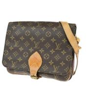 Louis Vuitton Vintage Pre-owned Canvas louis-vuitton-vskor Brown, Dam