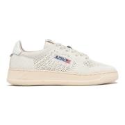 Autry Vit Easyknit Elegant Lättviktig Sneaker White, Dam