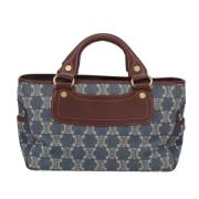 Celine Vintage Pre-owned Canvas celine-vskor Blue, Dam