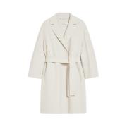 Max Mara Handgjord ullrock med bred silhuett Beige, Dam